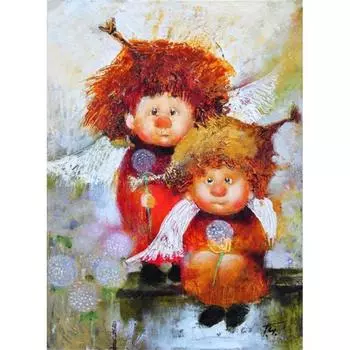 Полный 5D Diy Алмазная картина Милый ребенок Дрель Вышивка Крестом Домашний Декор Ручной подарок 25x30cm