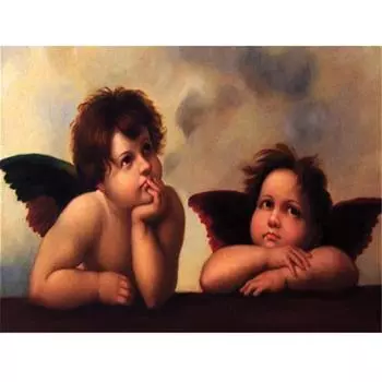 Полный 5D Diy Алмазная картина Милый ребенок Алмазная вышивка Полный набор аниме Наборы для вышивки крестом Домашний декор Подарок ручной работы Round 20x30cm