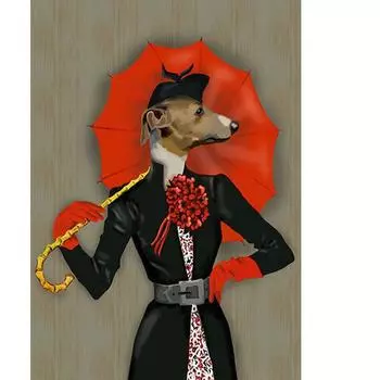 Полный 5D Diy Алмазная картина Мисс Голова Алмазная вышивка Полный лежал вышивка крестом Домашний декор Подарок ручной работы 20x30cm