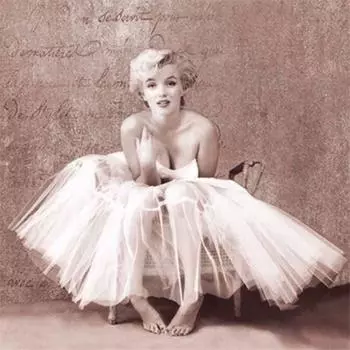 Полный 5D Diy Алмазная картина Мисс Монро Алмазная вышивка Наборы для вышивки крестом Домашний декор Подарки ручной работы Round 25x25cm