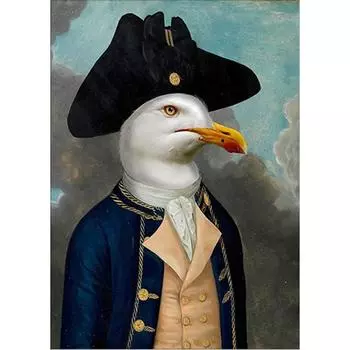 Полный 5D Diy Алмазная картина Мистер Дак Алмазная вышивка Полный лежал вышивка крестом Домашний декор Подарок ручной работы 20x30cm