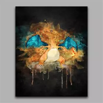 Полный 5D Diy Алмазная картина Могучий динозавр Алмазная вышивка Полный набор аниме Наборы для вышивки крестом Домашний декор Подарок ручной работы 20x30cm