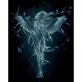 Полный 5D Diy Алмазная картина Мультфильм Ангел Мозаика Алмазная вышивка Крестом Домашний декор Ручная работа 20x30cm