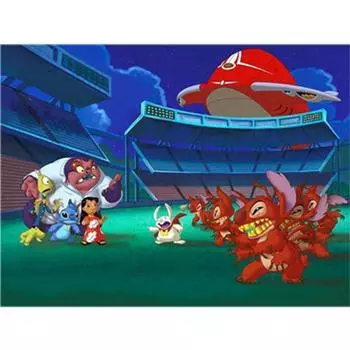 Полный 5D Diy Алмазная картина Мультфильм Монстр Алмазная вышивка Крест Стежок Главная Декор Ручная работа 20x30cm