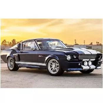 Полный 5D Diy Алмазная картина Мультфильм Автомобиль Мозаика Вышивка Крестом Домашний Декор Ручной Подарок 25x30cm