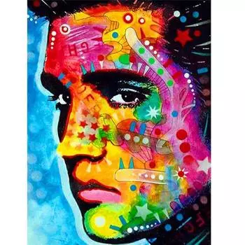 Полный 5D Diy Алмазная картина Мультфильм Человек Мозаика Вышивка Крестом Домашний Декор Ручной Подарок 25x30cm