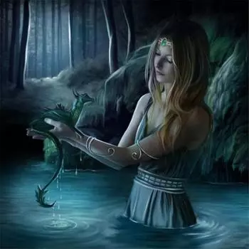 Полный 5D Diy Алмазная картина Мультфильм Эльф Дракон Алмазная вышивка Крестом Домашний декор Ручная работа 25x25cm