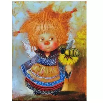 Полный 5D Diy Алмазная картина Мультфильм Детская Мозаика Вышивка Крестом Домашний Декор Ручной Подарок 25x30cm