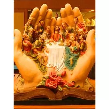 Полный 5D Diy Алмазная картина Мультфильм Религия Мозаика Вышивка Крестом Домашний Декор Ручной Работы 25x30cm