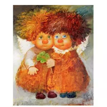 Полный 5D Diy Алмазная картина Мультфильм выстрел в голову Малыш Мозаика Вышивка Крестом Домашний Декор Ручная работа 25x30cm