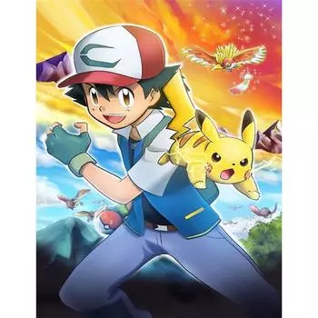 Полный 5D Diy Алмазная картина Мультфильм ребенок-подросток Вышивка крестиком Домашний декор Подарок ручной работы 25x30cm