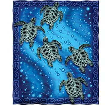 Полный 5D Diy Алмазная картина Мультфильм Черепаха Мозаика Вышивка Крестом Домашний Декор Ручной Работы 25x30cm