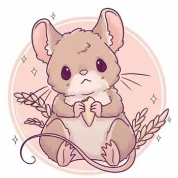 Полный 5D Diy Алмазная картина Мультфильм Толстая Мышь Вышивка Крестом Домашний Декор Ручной Подарок 25x25cm