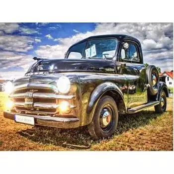 Полный 5D Diy Алмазная картина мультфильм автомобиль Алмазная вышивка крестиком домашний декор подарок ручной работы 20x30cm