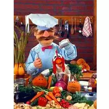 Полный 5D Diy Алмазная картина Мультфильм шеф-повар Мозаика Вышивка Крестом Домашний декор Ручная работа 25x30cm