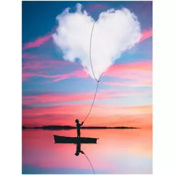 Полный 5D Diy Алмазная картина Мультфильм Любимый мальчик Вышивка Крестом Домашний Декор Подарок ручной работы 25x30cm