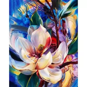 Полный 5D Diy Алмазная картина Мультфильм Цветок Алмазная вышивка Крест Стежок Главная Декор Ручной подарок 25x30cm