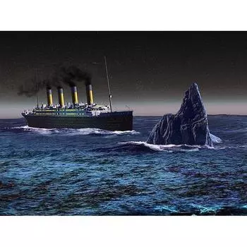 Полный 5D Diy Алмазная картина Мультфильм Пароход Вышивка Крестом Домашний Декор Ручной Подарок 25x30cm