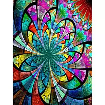 Полный 5D Diy Алмазная картина Мультфильм Цветочная Мозаика Вышивка Крестом Домашний Декор Ручной Подарок 25x30cm