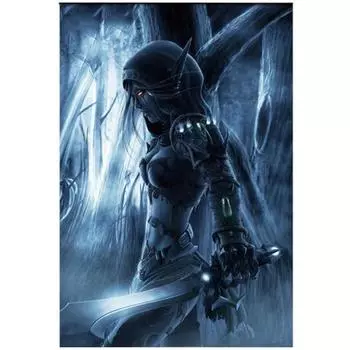 Полный 5D Diy Алмазная картина Ночь убийца Алмазная вышивка Крестом Домашний декор Подарок ручной работы 25x30cm