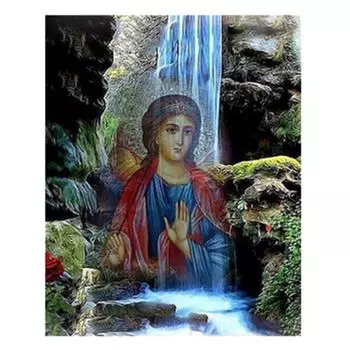 Полный 5D Diy Алмазная картина Пейзаж женщина Алмазная вышивка Наборы для вышивки крестом Домашний декор Подарок ручной работы 20x30cm