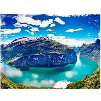 Полный 5D Diy Алмазная картина Пейзажная мозаика Вышивка Крестом Домашний декор Ручной подарок Подарок 25x30cm