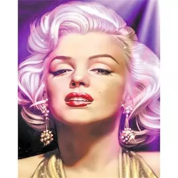 Полный 5D Diy Алмазная картина Персонаж Женщина Алмазная вышивка Крестом Домашний декор Ручная работа 25x30cm