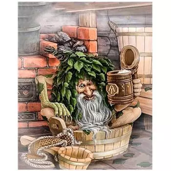 Полный 5D Diy Алмазная картина Пивное дерево человек Алмазная вышивка Наборы крестиков Домашний декор Подарок ручной работы 20x30cm