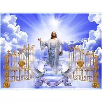 Полный 5D Diy Алмазная картина Религиозная Крестный отец Мозаика Вышивка Крестом Домашний Декор Ручная работа 25x30cm