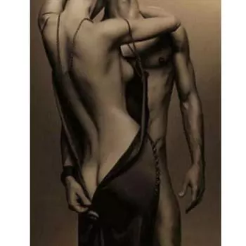 Полный 5D Diy Алмазная картина Страстная пара Мозаика Вышивка Крестом Домашний декор Ручная работа 25x30cm