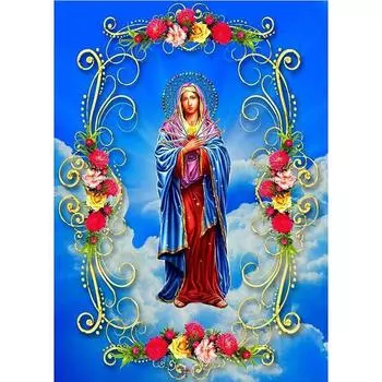 Полный 5D Diy Алмазная картина Светящаяся богиня Алмазная вышивка Полный вышивка крестом Домашний декор Подарок ручной работы 20x30cm