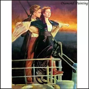 Полный 5D Diy Алмазная картина Вечная любовь Вышивка Крестом Домашний декор Подарок ручной работы 25x30cm