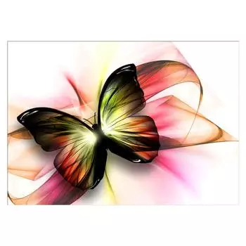 Полный 5D Diy Алмазная картина Великолепная бабочка Алмазная вышивка Крестом Домашний декор Ручная работа 25x30cm