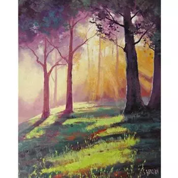 Полный 5D Diy Алмазная картина Вертикальное дерево Вышивка Крестом Домашний декор Ручной подарок 20X25CM