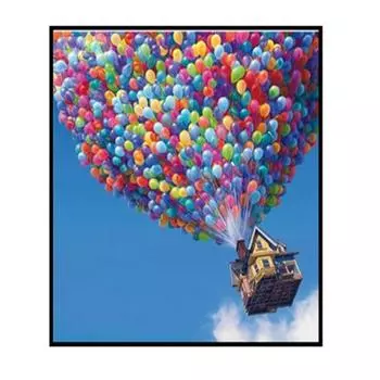 Полный 5D Diy Алмазная картина Волшебный полет Алмазная вышивка Крестом Домашний декор Ручная работа 25x30cm