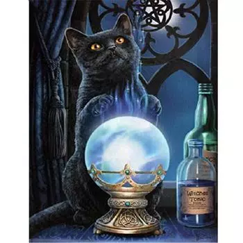 Полный 5D Diy Алмазная картина Волшебный шар Мозаика Вышивка Крестом Домашний декор Подарок ручной работы 20X25CM