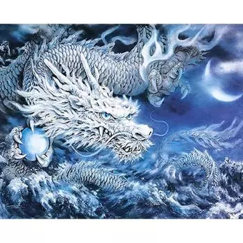 Полный 5D DIY Алмазная картина Вышивка животных Вышивка крестом Мозаика Узоры ручной работы Домашний декор Подарок 20X30CM