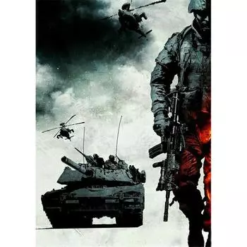Полный 5D Diy Алмазная картина война мозаика картина вышивка крестиком домашний декор подарок ручной работы 25x30cm