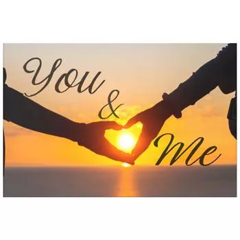 Полный 5D Diy Алмазная картина «Я скучаю по тебе» Алмазная вышивка Полный вышивки крестом Домашний декор Подарок ручной работы 20x30cm