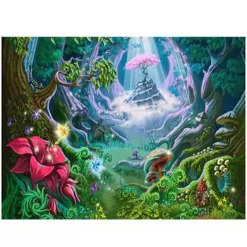 Полный 5D Diy Алмазная картина Зачарованная Эверглейдс Вышивка Крестом Домашний декор Ручной подарок Подарок 20X25CM