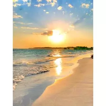 Полный 5D Diy Алмазная картина Закат Алмазная вышивка Полный лежал вышивка крестом Домашний декор Подарок ручной работы 20x30cm