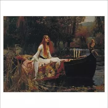 Полный 5D Diy Алмазная картина Женщина и лодка Алмазная вышивка Полный вышивки крестом Домашний декор Подарок ручной работы 20x30cm