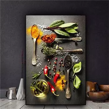 Полный 5D Diy алмазная живопись ложка искусство Алмазная вышивка полный набор аниме наборы для вышивки крестом домашний декор подарок ручной работы 20x30cm