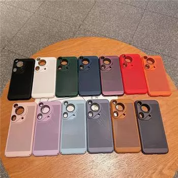 Полный чехол для рассеивания тепла с пленкой для объектива для Huawei Pura 70 Pro Plus, ультра дышащая охлаждающая сетка, жесткий корпус из ПК Pura 70 чёрный