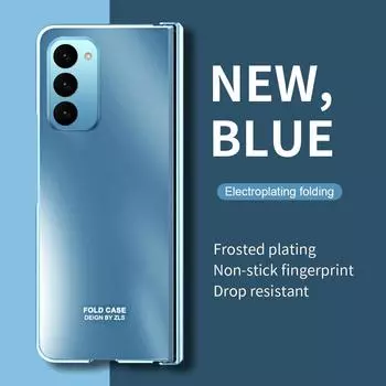 Полный чехол для телефона из переднего стекла с пленкой для Samsung Galaxy Z Fold 4 2 5g Fold3 Fold4 Fold2 Fold5 Fold 5 3 Zfold2 Coque for samsung Z Fold 4 чёрный