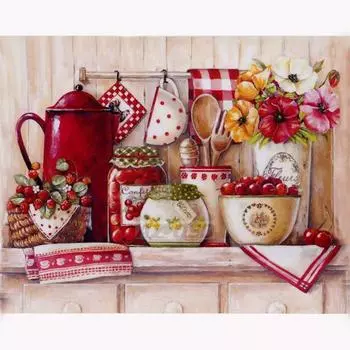 Полный DIY ремесло Алмазная картина Картина Вышивка Ремесло 25x20CM