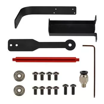 Полный комплект держателя катушки для нитей для 3D-печатных материалов, кронштейн для набора стоек для материалов PLA PETG