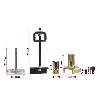 Полный комплект инструментов для обслуживания первичного и вторичного сцепления, подходит для Polaris RZR 900 1000 и Turbo 1000 Ranger General XP P-90 чёрный