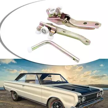 Полный комплект из 3 роликов для раздвижной двери для левой средней двери, усиленный роликовый трио для раздвижной двери 701843405B 70184343