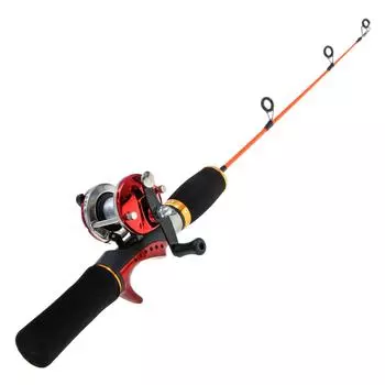 Полный комплект катушки для удочки Lixada со скиммером для льда и сумкой для переноски, крючками для приманок 50cm